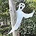 JOYIN Halloween Tree Wrap Ghost Decoration, Cute Ghost Design Decorations for Halloween Outdoor, Lawn, Tree Decor, Ghost Party Supplies