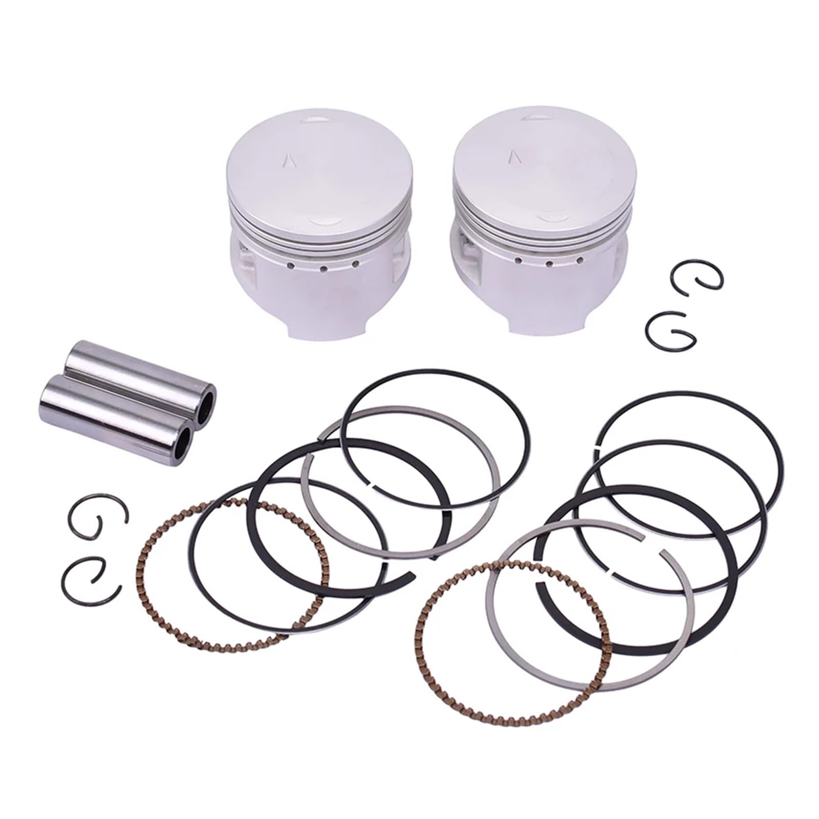 Kit de reparación de Culata, Juntas, Almohadillas y Anillos de pistón for Motor de Motocicleta XV250(0.5 One Set)