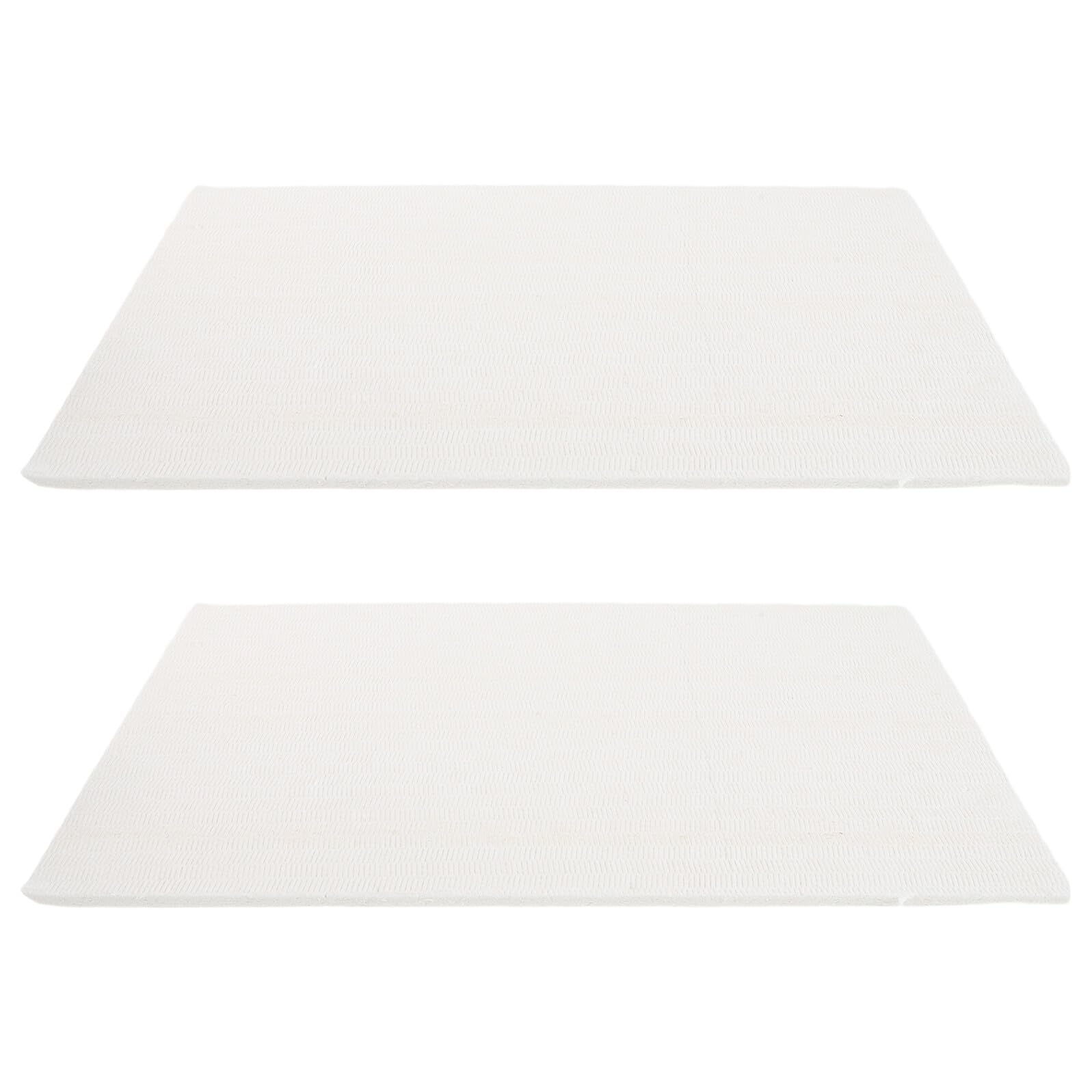 Mobestech Panneaux Isolants Ignifuges en Fibre Céramique 5 Mm – Lot de 2 – Isolation Thermique Haute Température pour Poêle à Bois, Four à Pizza et Cheminée Industrielle