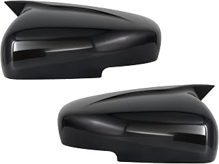 OTO2EYE Batman Style Car Side Mirror Cover Cap Compatible for Maruti Suzuki Baleno, ABS Material, Black, Auto Accessories Price In India