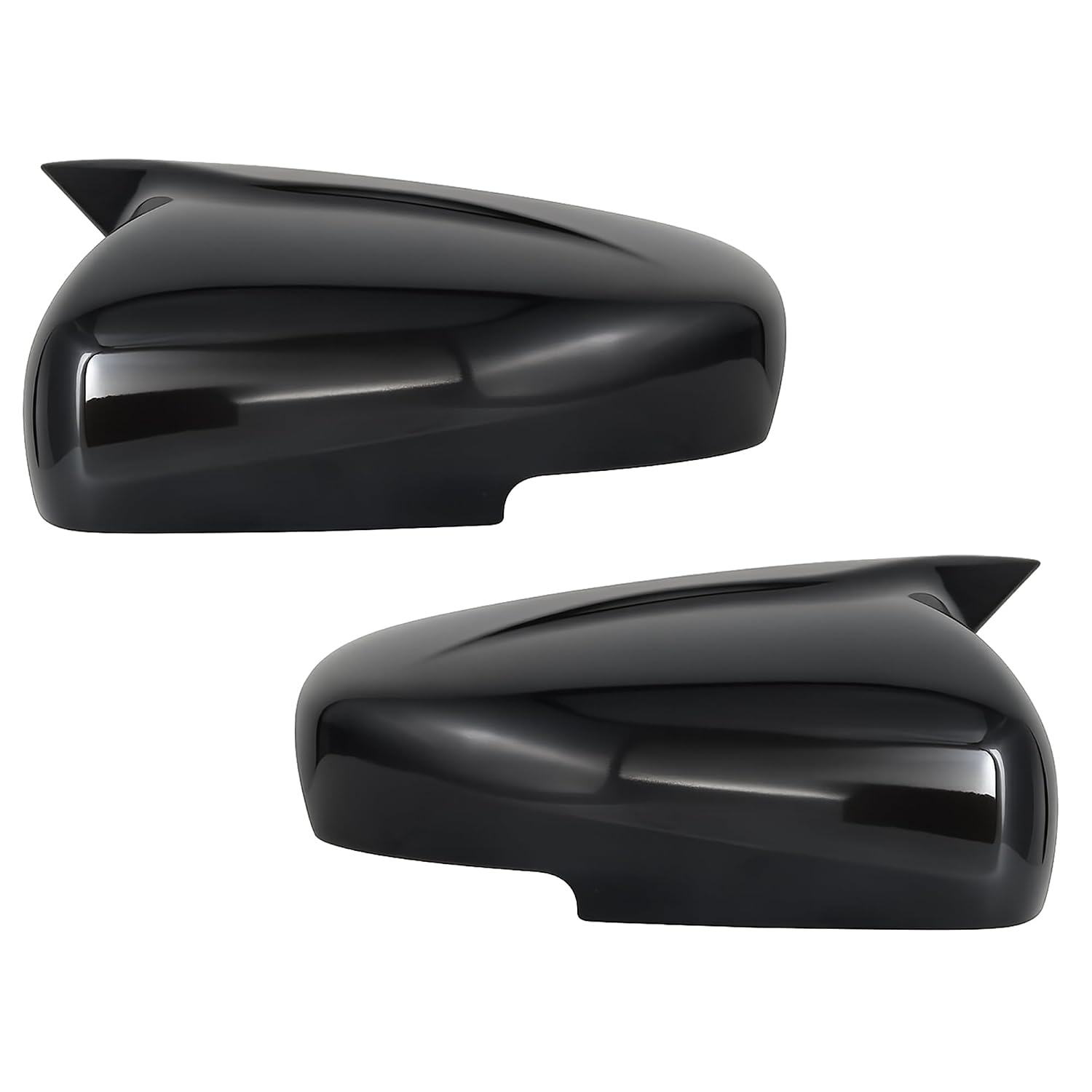 OTO2EYE Batman Style Car Side Mirror Cover Cap Compatible for Maruti Suzuki Baleno, ABS Material, Black, Auto Accessories - Review, Price and Buying Guide