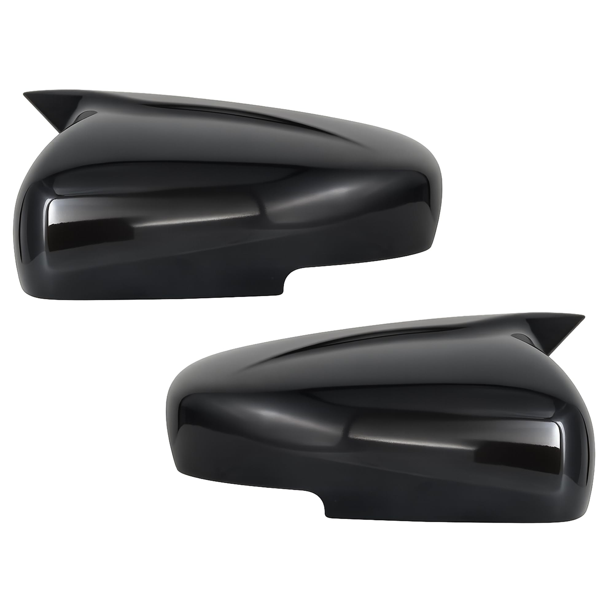 OTO2EYE Batman Style Car Side Mirror Cover Cap Compatible for Maruti Suzuki Ignis, ABS Material, Black, Auto Accessories-picture-15