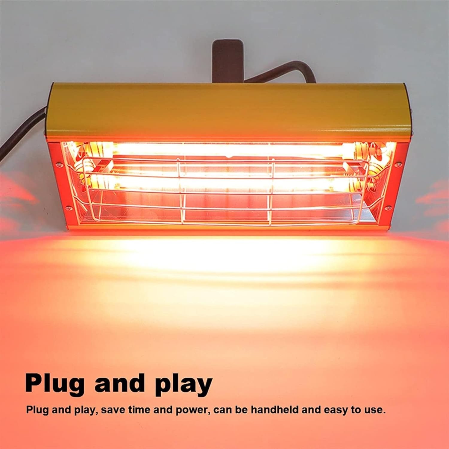 Infrared Paint Curing Lamp - Short Wave Infrared Heater for Car Bodywork Repair and Paint Drying - Efficient Infrared Dryer for Quick Curing Applications