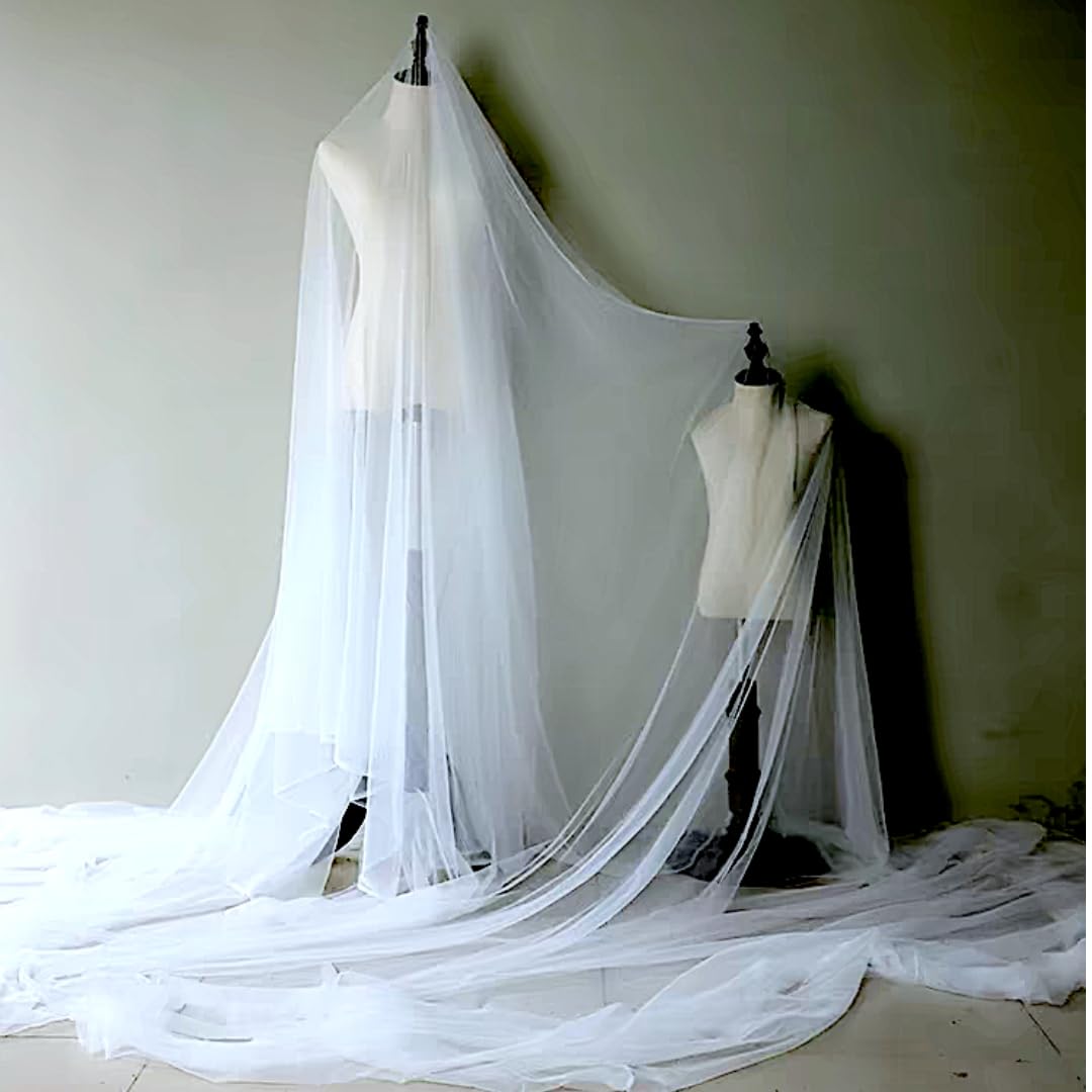 tulle dress material Fabric,mesh Fabric, Stretch net, White Sewing for Bridal/Wedding 3 Yard (Pure White) : Arts, Crafts & Sewing This dress could be custom made Unique Clear Dew Tulle Fabric