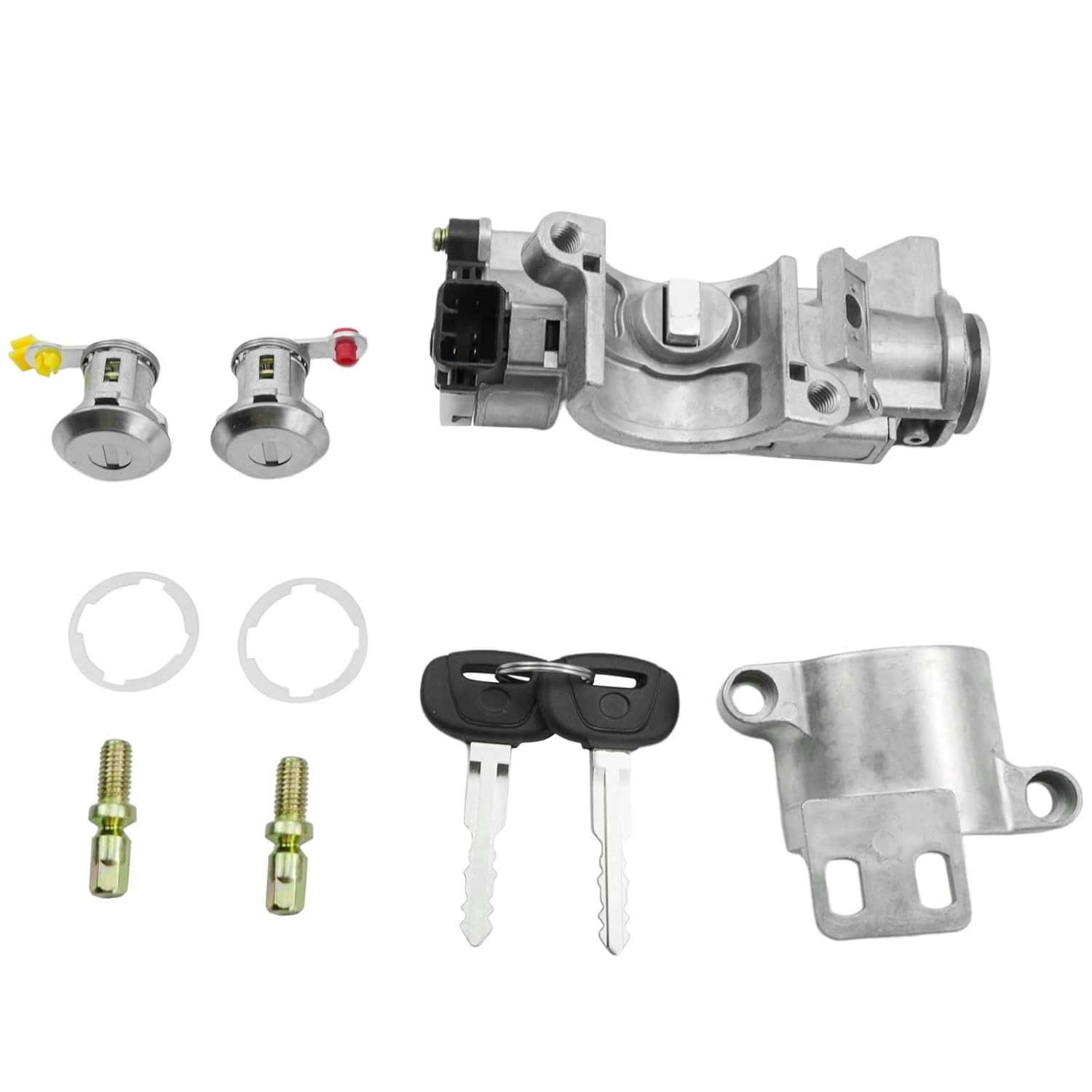 Ignition Switch Lock Cylinder Assembly Fit for Hino 145 165 185 238 258 268 338 Replacement for 63701-52063