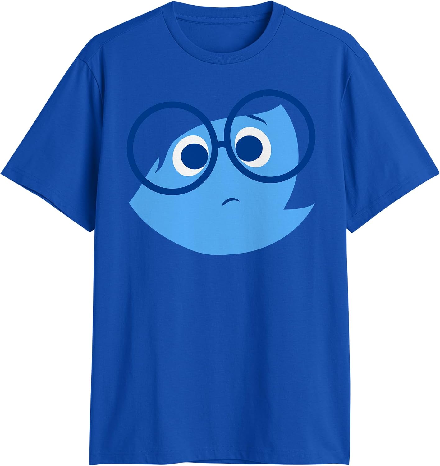 Disney Pixar Inside Out Big Face Anger Joy Anxiety Sadness T-Shirt Cosplay Group Costume