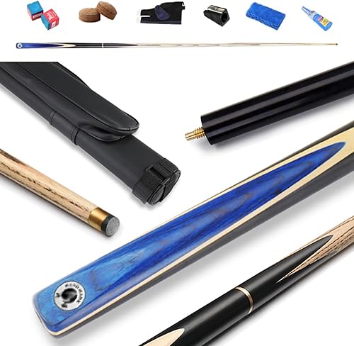 Tacos de billar profesionales 10MM Snooker chino negro ocho americano nueve bolas, taco de billar con caja que proporciona accesorios 34 división