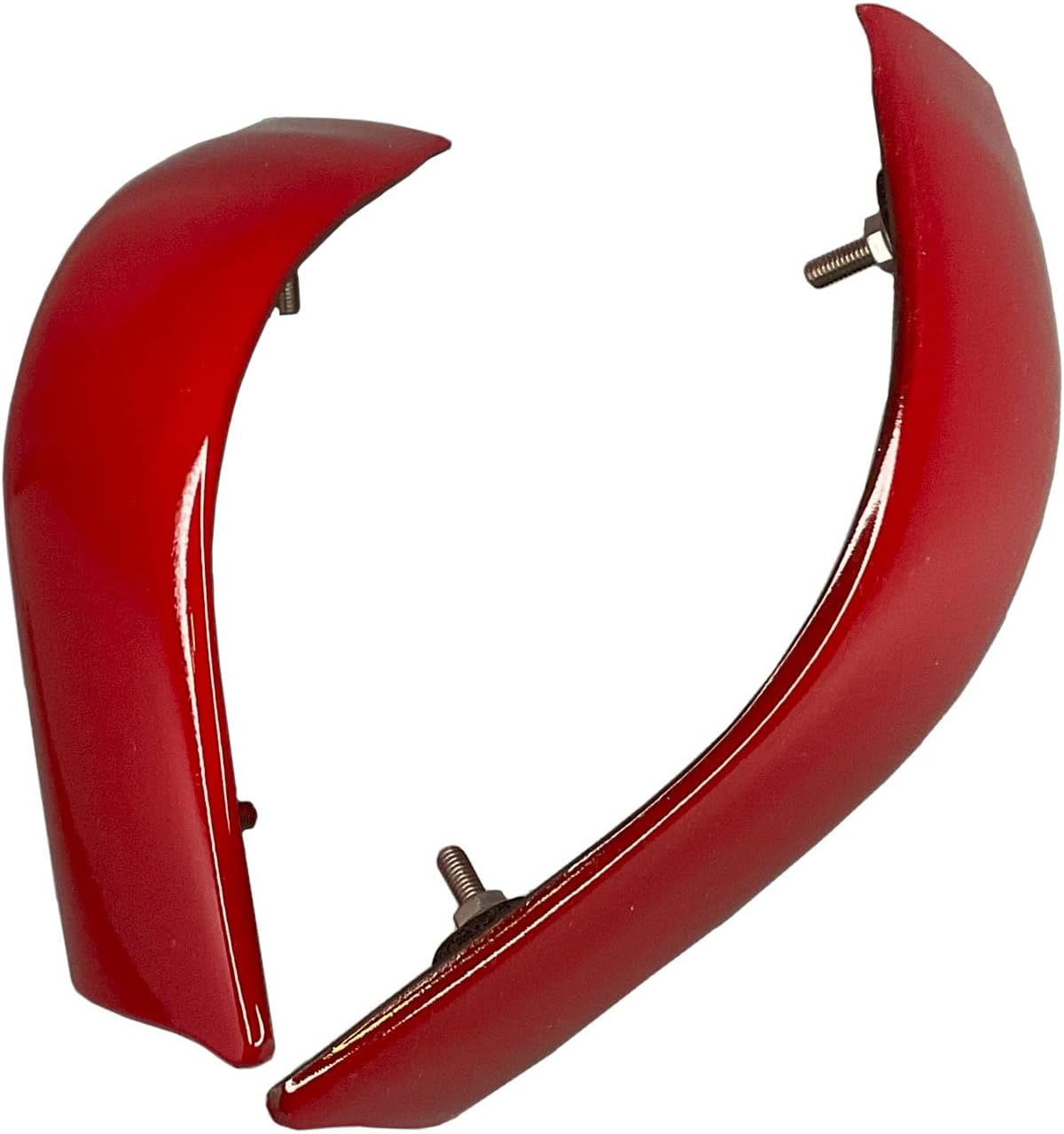 ADVANCE IGNITION Left Drive and Right Passenger Side Upgradedd Extended Cab Roof Molding Compatible with 02-07 F-250 F-350 F-450 F-550 Super Duty (Regular Cab & Crew Cab) 2PCS F1EP Vermilion Red