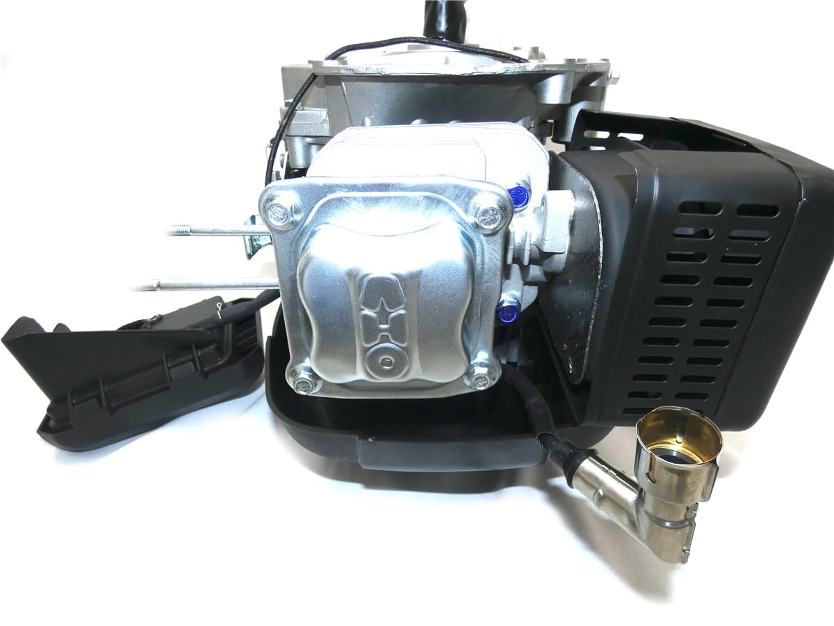 MATRIX Ersatzteil Benzin Motor 159 ccm komplett für Gartenhäcksler PGS 4000
