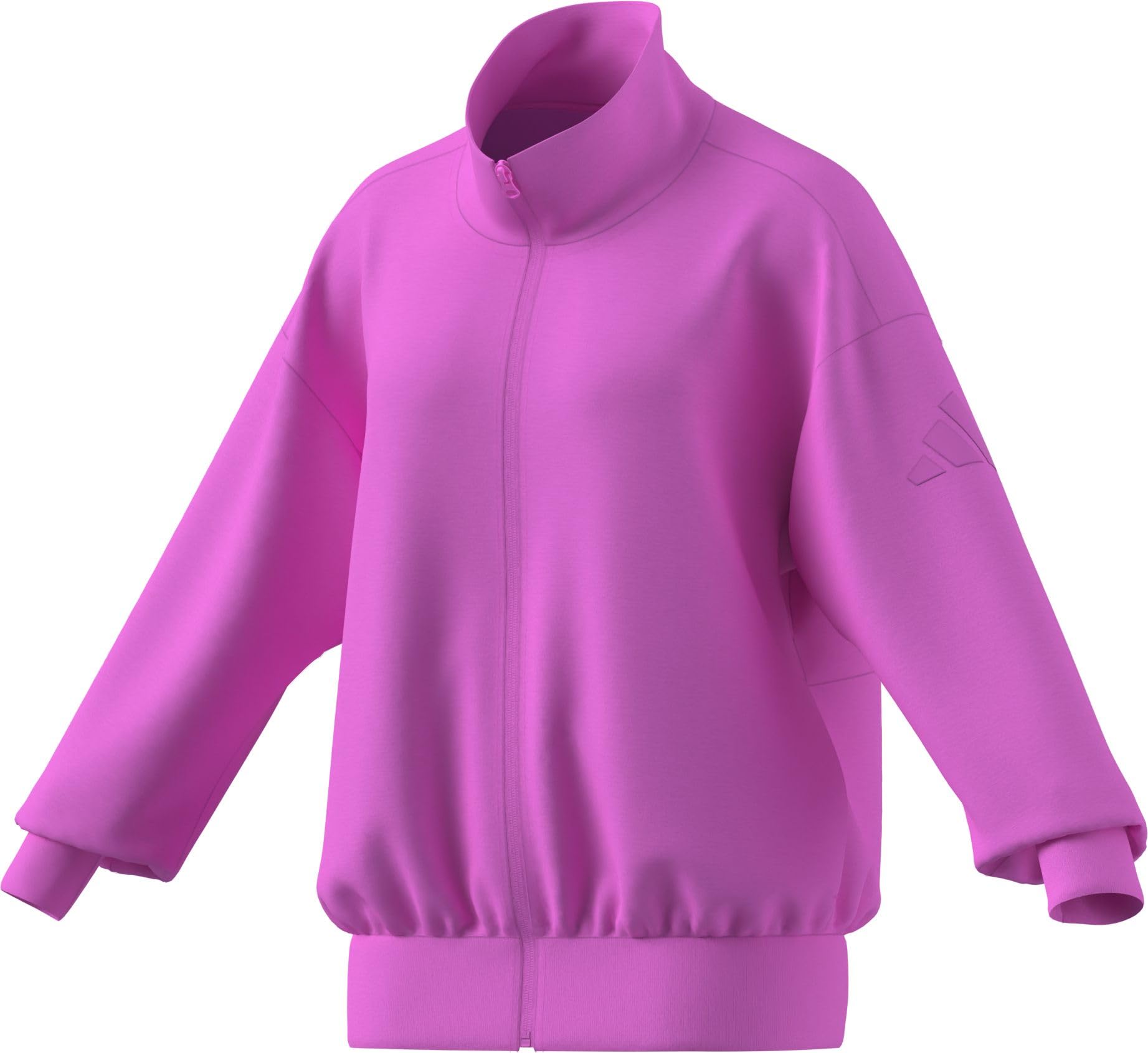 adidas dames SOFT LUX FULL-ZIP TRACKTOP, st tropic bloom, XS