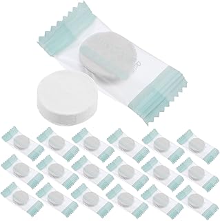 FRCOLOR 30Pcs Máscara Facial Comprimida Badejo Absorvente Natural Skincare Máscara Comprimida DIY Cuidados Com A Máscara Facial Descartável Máscara Facial Folha De Máscara De