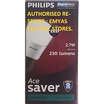 PHILIPS Base E27 2.7-Watt LED Bulb (Pack of 10, Cool Day Light)
