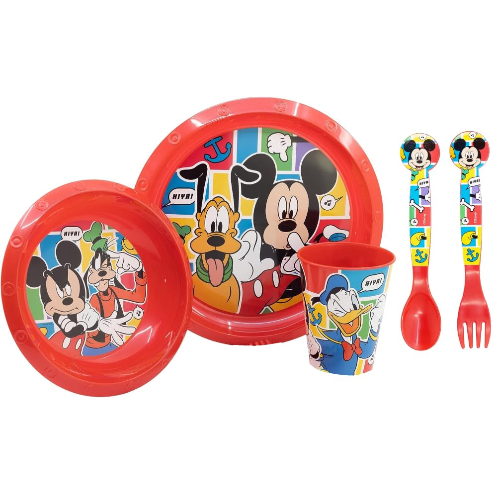 Set Stoviglie Bambini Spiderman - Piatto, Ciotola, Posate, Tazza 350ml | Sicuro E Senza BPA - Foto 4