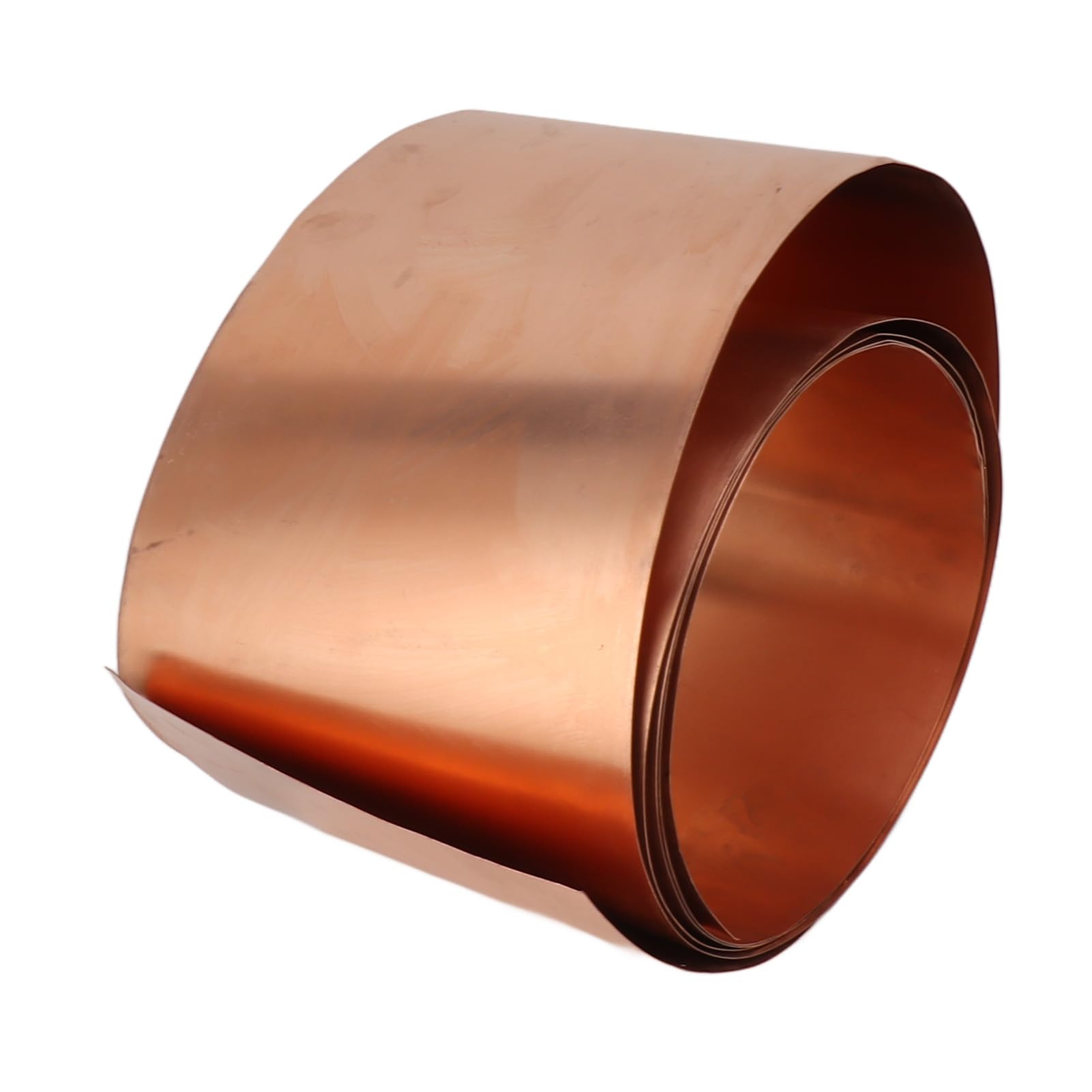 Rotolo di Lamiera di Rame Puro 99,95%, 0,5 mm x 200 mm, Multifunzione per Tetti, Impermeabilizzazione, Accessori Fai da Te