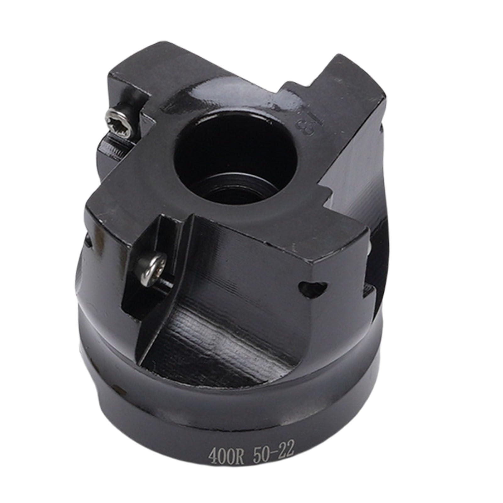 Aramox Utensile per Fresatura CNC con Supporto MT2 FMB22 con 10 Inserti in Metallo Duro Fresa per Spianatura Ad Alta velocità per Lavorazioni di Precisione