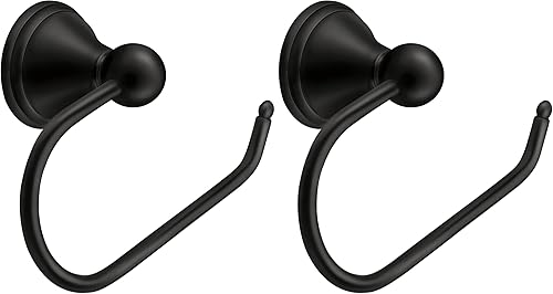 Miniatura 5 de Moen Preston DN8408BL Soporte para papel, negro mate