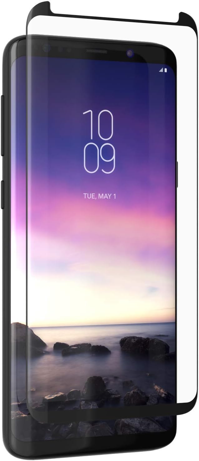 (2 Pack) Glass Curve- Screen Protector Made for Samsung Galaxy S9-YO212