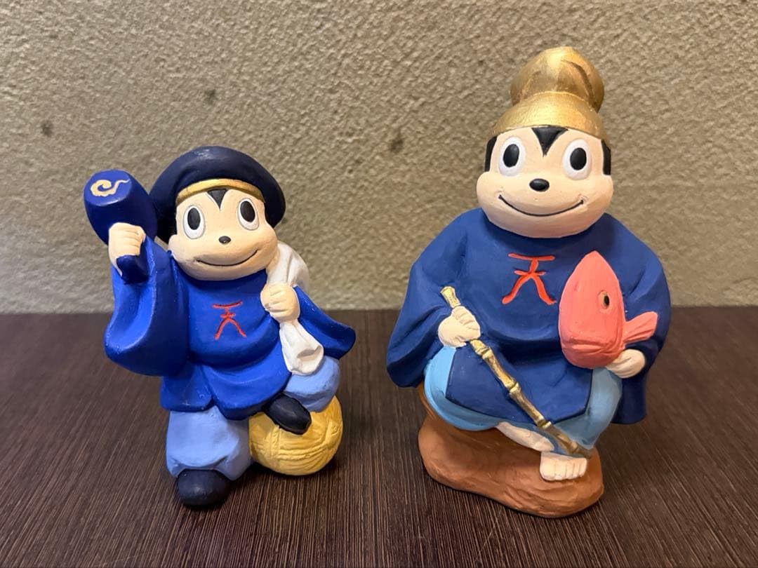 ★激レア 新品 大黒天 恵比寿天セットTIGREBROCANTE 博多人形 Amazon.co.jp: 大黒天 恵比寿天セットTIGREBROCANTE 博多人形 : ホビー