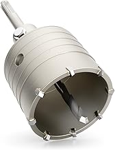 greate SDS Plus Drill Bit 68 mm with Pilot Drill – Can Drill 68 mm Drywall – SDS Plus Drill Bit Socket for Masonry, Concrete, Brick & Stone – Socket Drill, Socket Countersink, Hollow Drill Bit