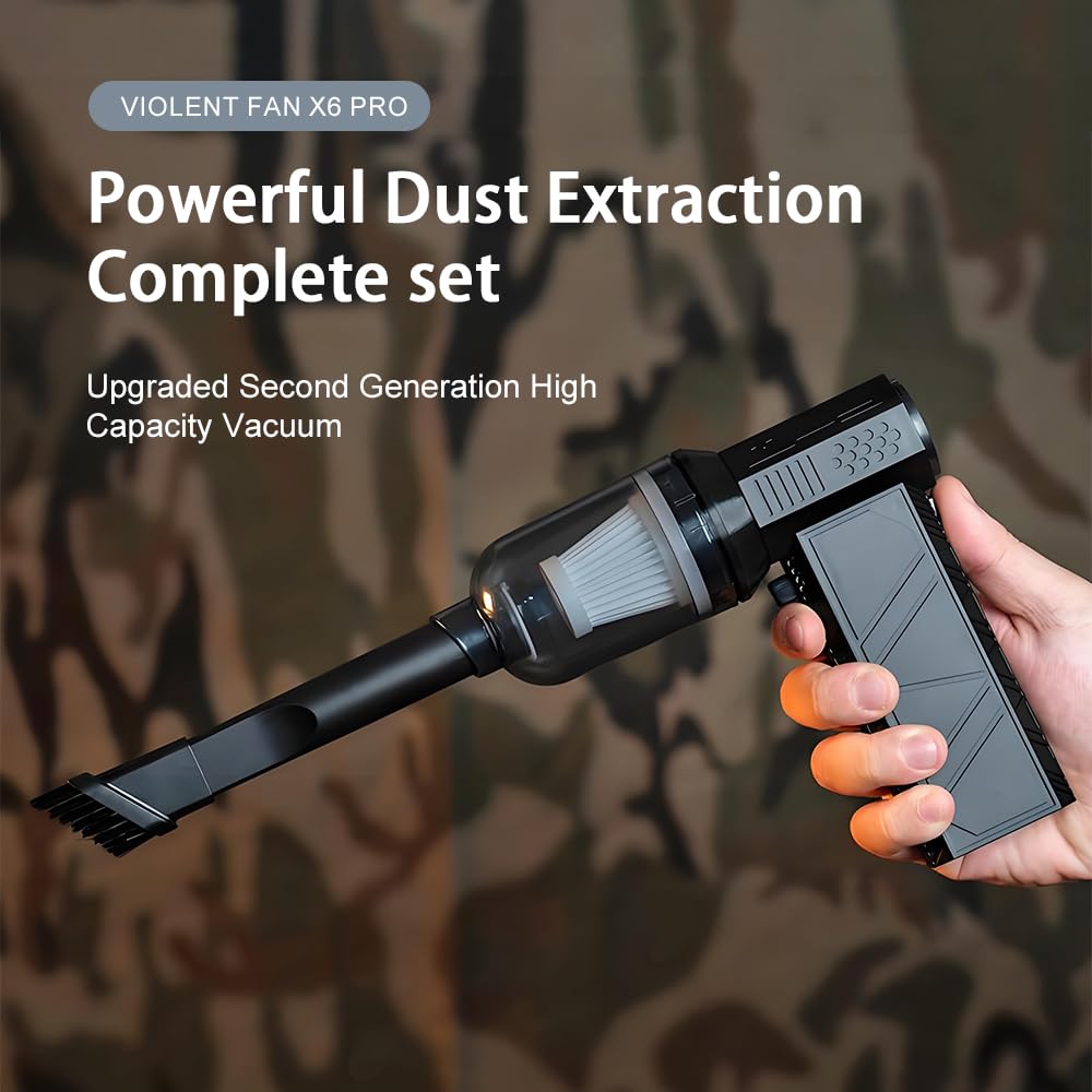 X5 Violent Blower Ini Turbo Jet Fan Handheld 3ND Generation Brushless Otor 130000 Rp Wind Speed 52/S Duct Fans - Ini Turbo Fan, Ini Portable Turbo Fan - View #6