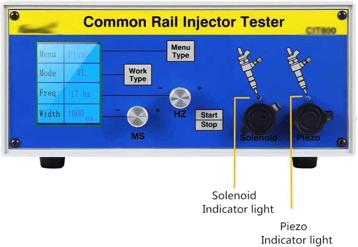 Probador de inyectores diésel, máquina de Prueba de inyectores Common Rail, Herramienta de reparación de accionamiento de inyectores de Combustible, probador de boquillas