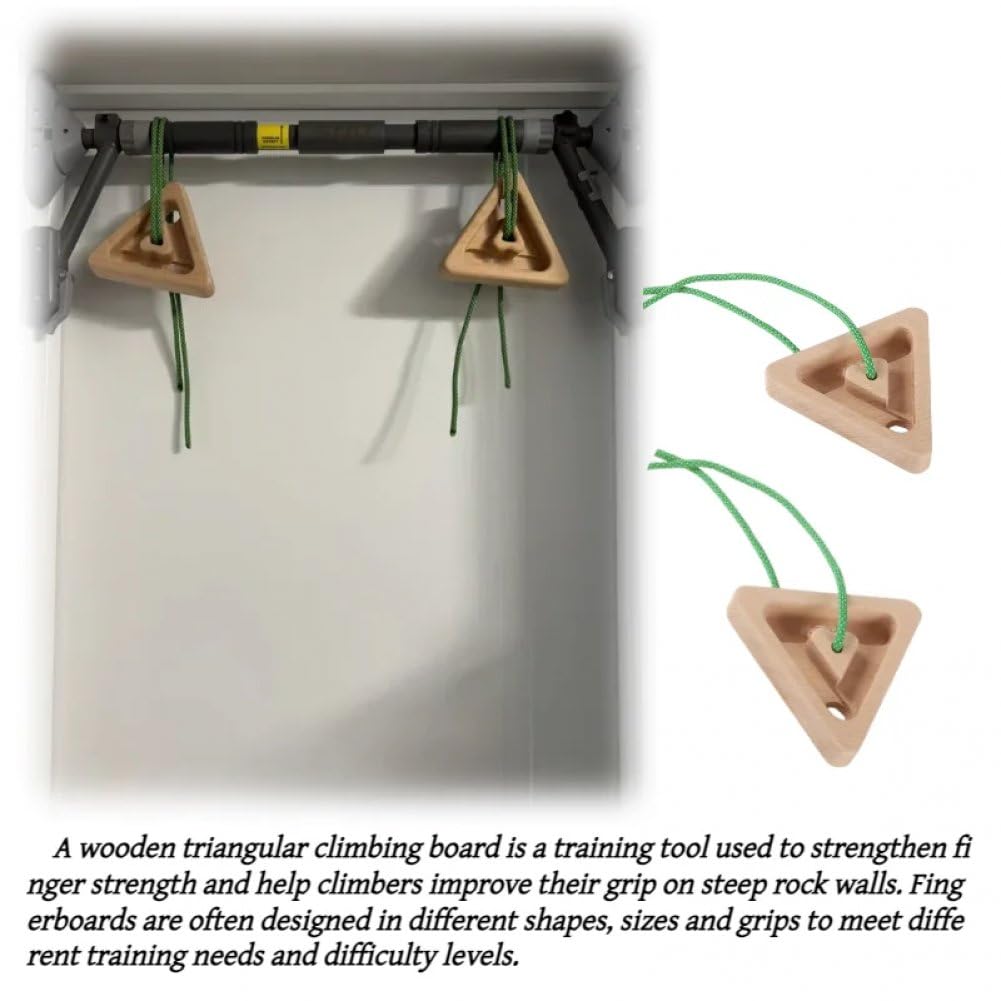 Tabla Colgante De Escalada, 2 Uds., Diapasones Portátiles para Entrenamiento De Escalada, Tablas De Escalada Profesionales Y Fuerza De Los Dedos