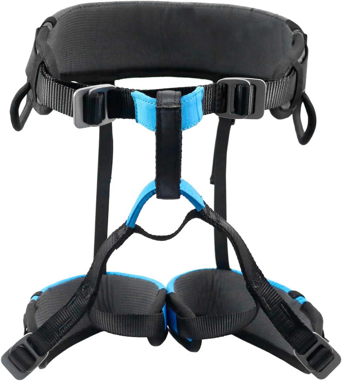 NewDoar Climbing Harness, Mountaineering Rock Climbing Harness, Men Women Tree Ice Climbing Half Body, Safety Belt Rappelling