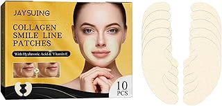 Patches Faciais para Linhas do Sorriso | Fita facial para linhas finas | Fita facial ao redor da boca reduz linhas finas durante a noite, firmeza da pele Iytefeki