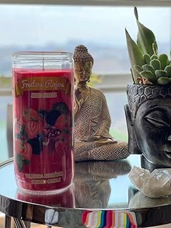 Mixed Berries 14 Day Prepared Scented Candle in Glass (Frutos Rojos)