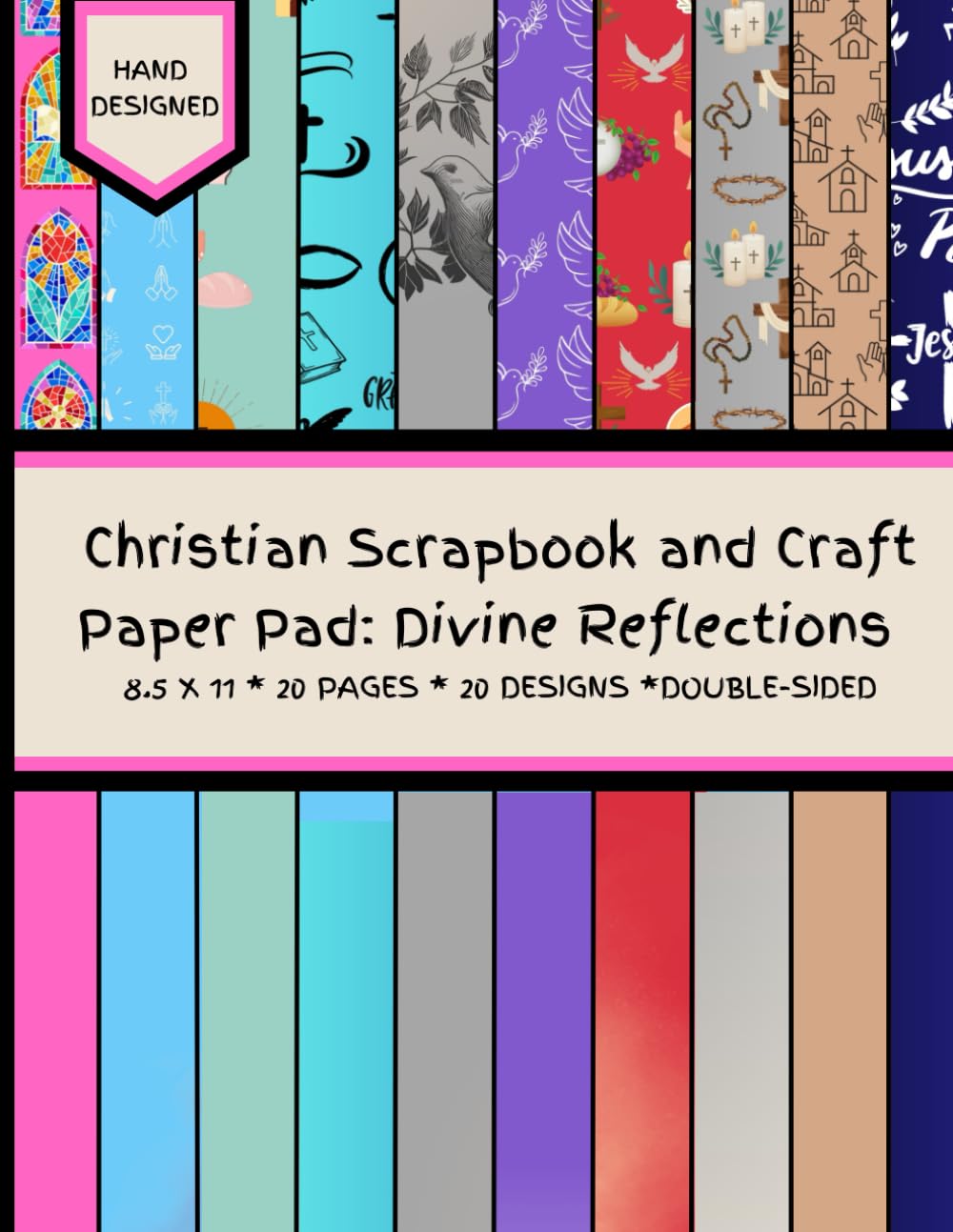 Christian Scrapbook and Craft Paper Pad: Divine Reflections: Divine Reflections