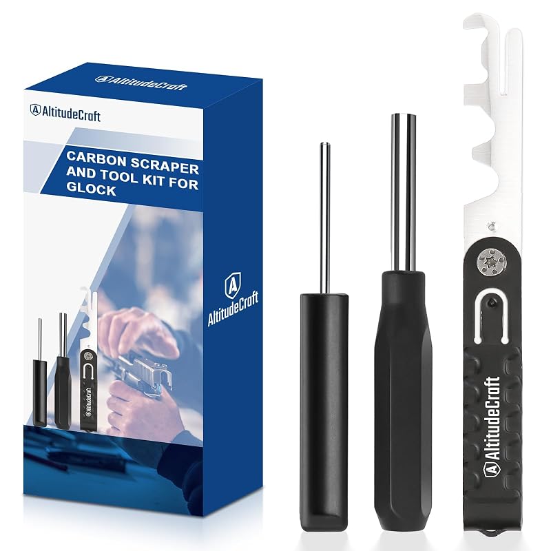 Kit de Ferramentas para Limpeza de Carbono AltitudeCraft AC333 com Raspador, Chave Allen e Punção