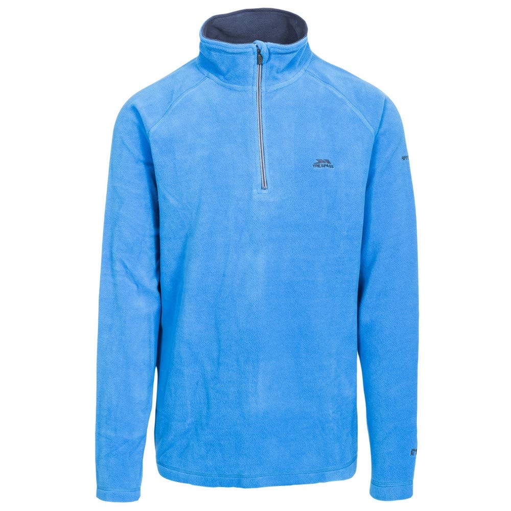 Trespass (Xxs, Bright ) Mens Blackford Microfleece Blue