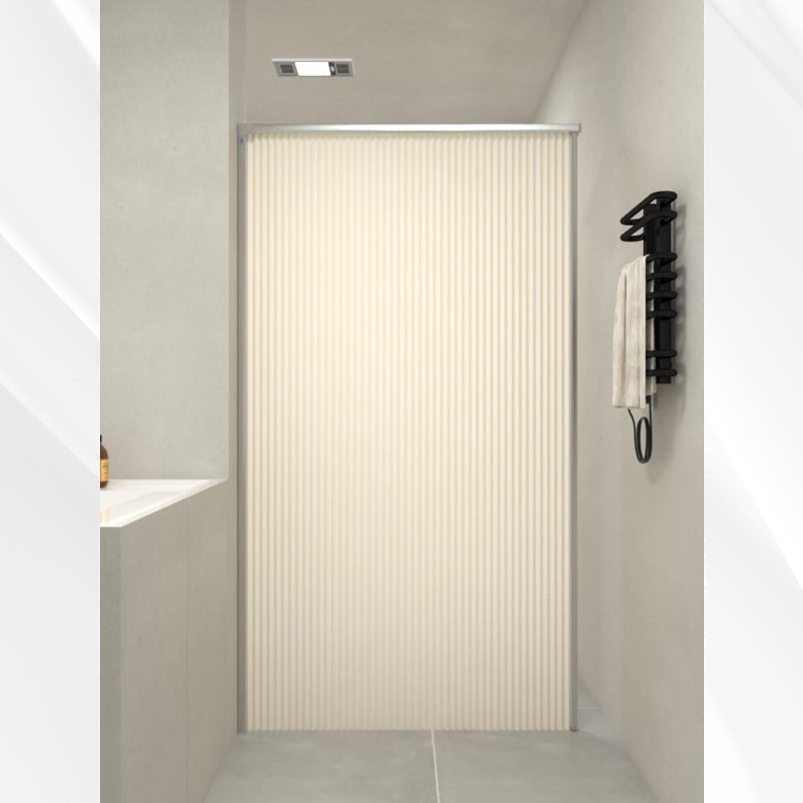 Drain de douche pliable invisible en plastique : optimisez votre petite salle de bain