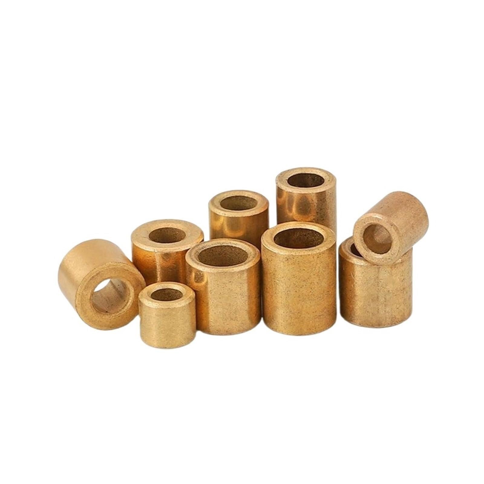 Bouclier de joint bimétallique Micro roulement à gorge profonde 10/5/3/2/1 pièces M3 M4 M5 M6 M8 M10 M12 M14 M16-M20 métallurgie des poudres cuivre laiton manchon base(20mm,M10 x 16 (3pcs))
