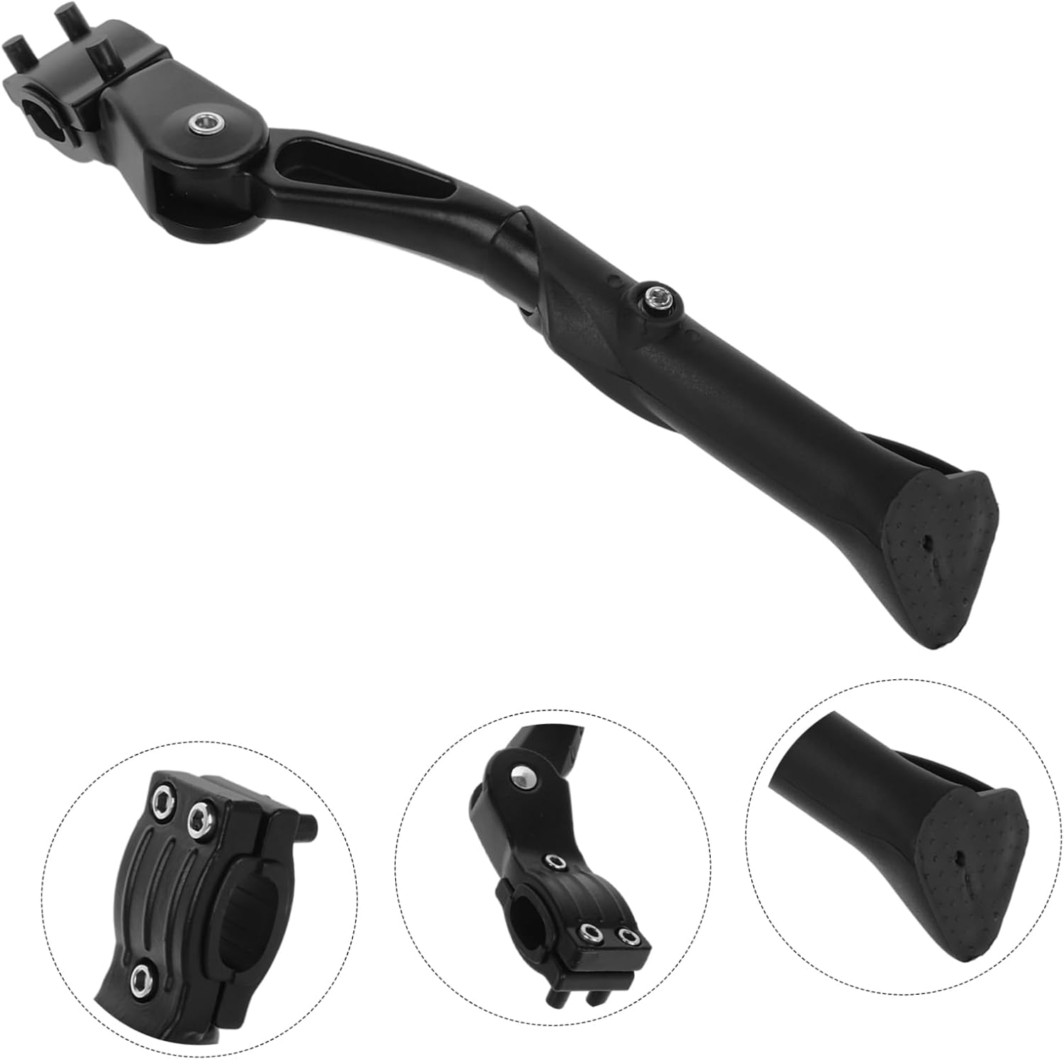 Adjustable Aluminum Alloy Bike Kickstand for Electric Bikes, Dirt Bikes