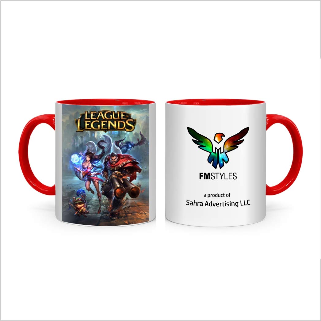 FMstyles League of Legends Gamebox Mug, Red, FMS554