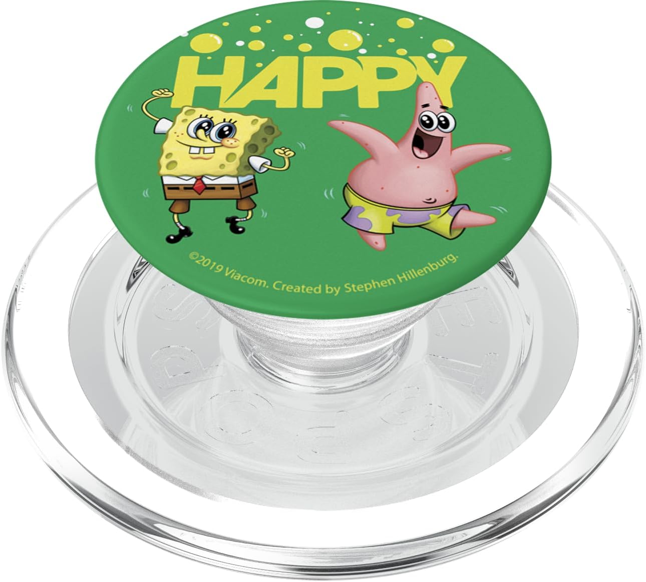 SpongeBob SquarePants Patrick Star Happy Dance PopSockets MagSafe PopGrip for iPhone