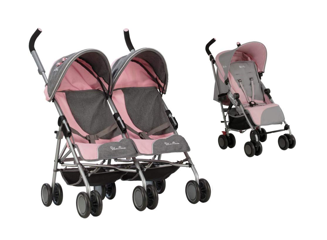 Silver Cross Twin Doll Pushchair Silver Cross Pop Twin Max Dolls