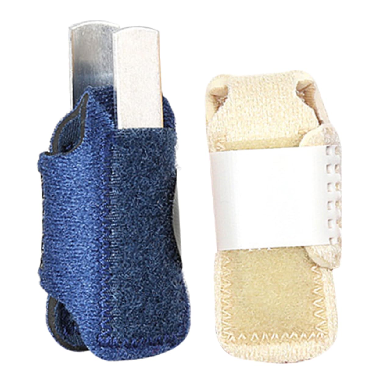 IWOWHERO Straightener for Crooked 2pcs Splints Support Daily Use Reusable Guard Accessory