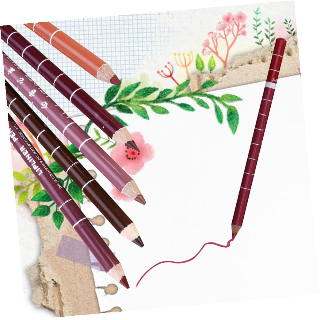 Didiseaon 36pezzi Per Impermeabili Kit Lipliner Colori Casual Per Make-up Duraturo Sbavature