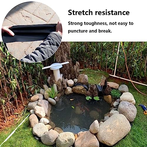 Bâche bassin 4x9m noire pour protéger vos poissons et réussir votre aménagement paysager