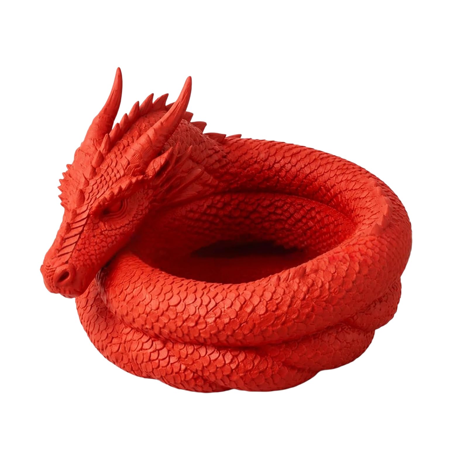 Shntig Practical Horse/Dragon Sculpted Storage Plate for Keys Coin and Small Accessories Decorative Tray for Desk or Dresser Decorative Planner Bowl