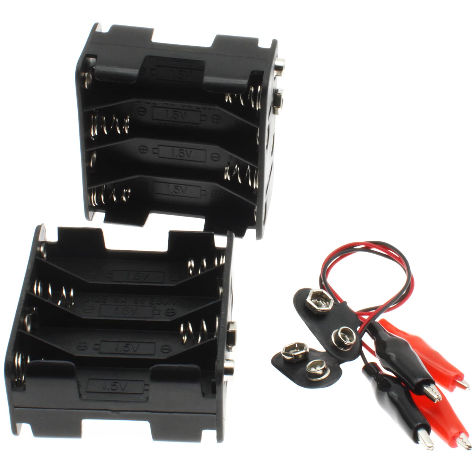 LBTODH 2Sets 8X 1.5V Battery Holder - electrical connectors | Mubboo
