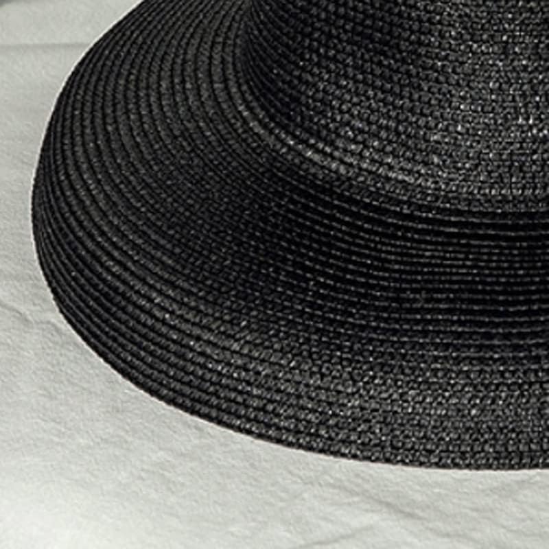 Chapeau de soleil grand bord pliable pour dame protégeant du soleil