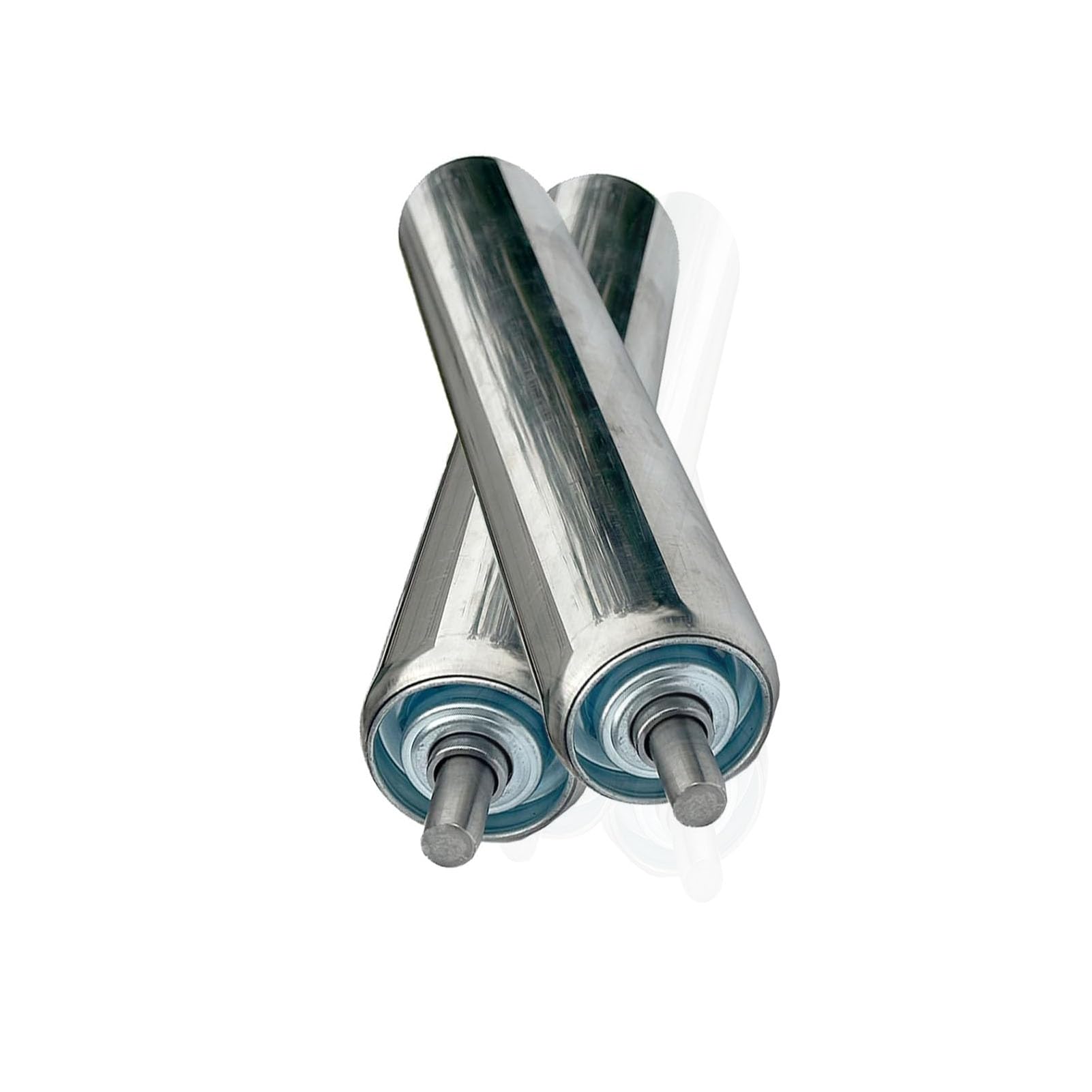 2 Rulli Trasportatori In Acciaio Inox - Diametro 50mm, Lunghezza 250mm, Per Magazzini E Fabbriche - Foto 12