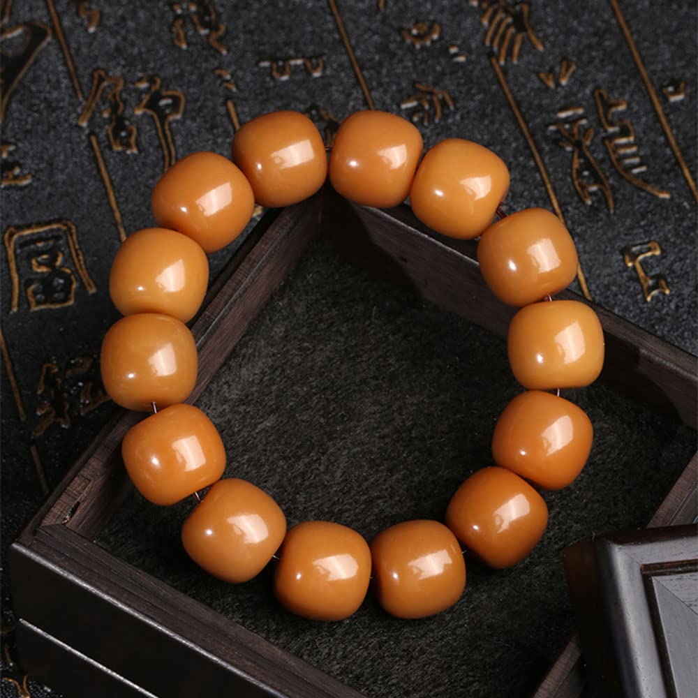 Bracciale con Perline di radice Bodhi
