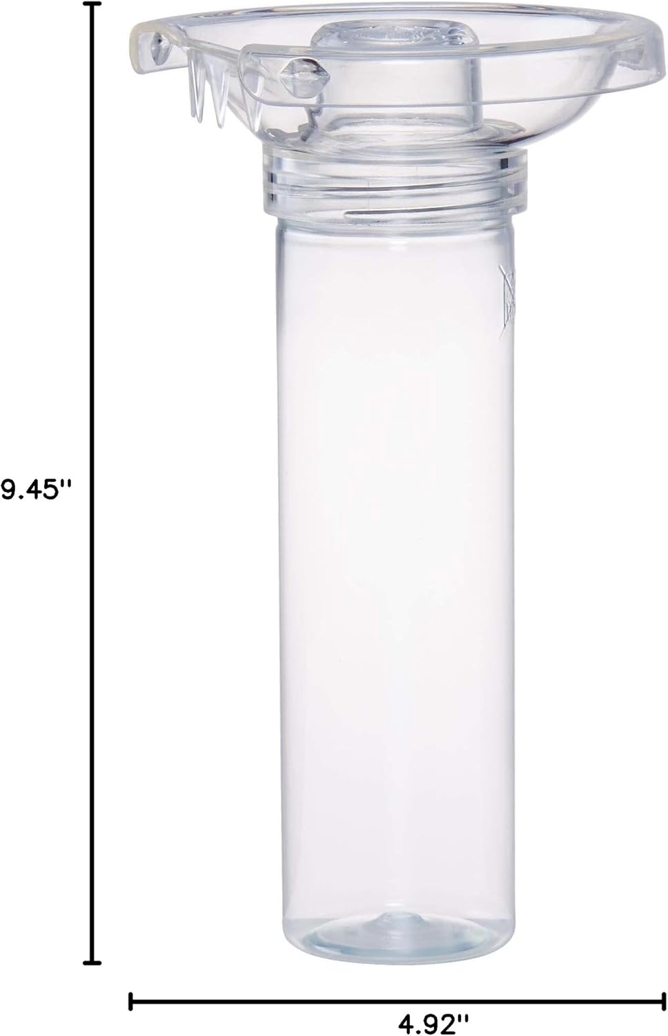 Bormioli 'Romantica' glass carafe with ice compartment, carafe filling capacity of 1.8 litres, keeps drinks cool without becoming watered down, glass embossing in a beautiful vintage design - Image 3