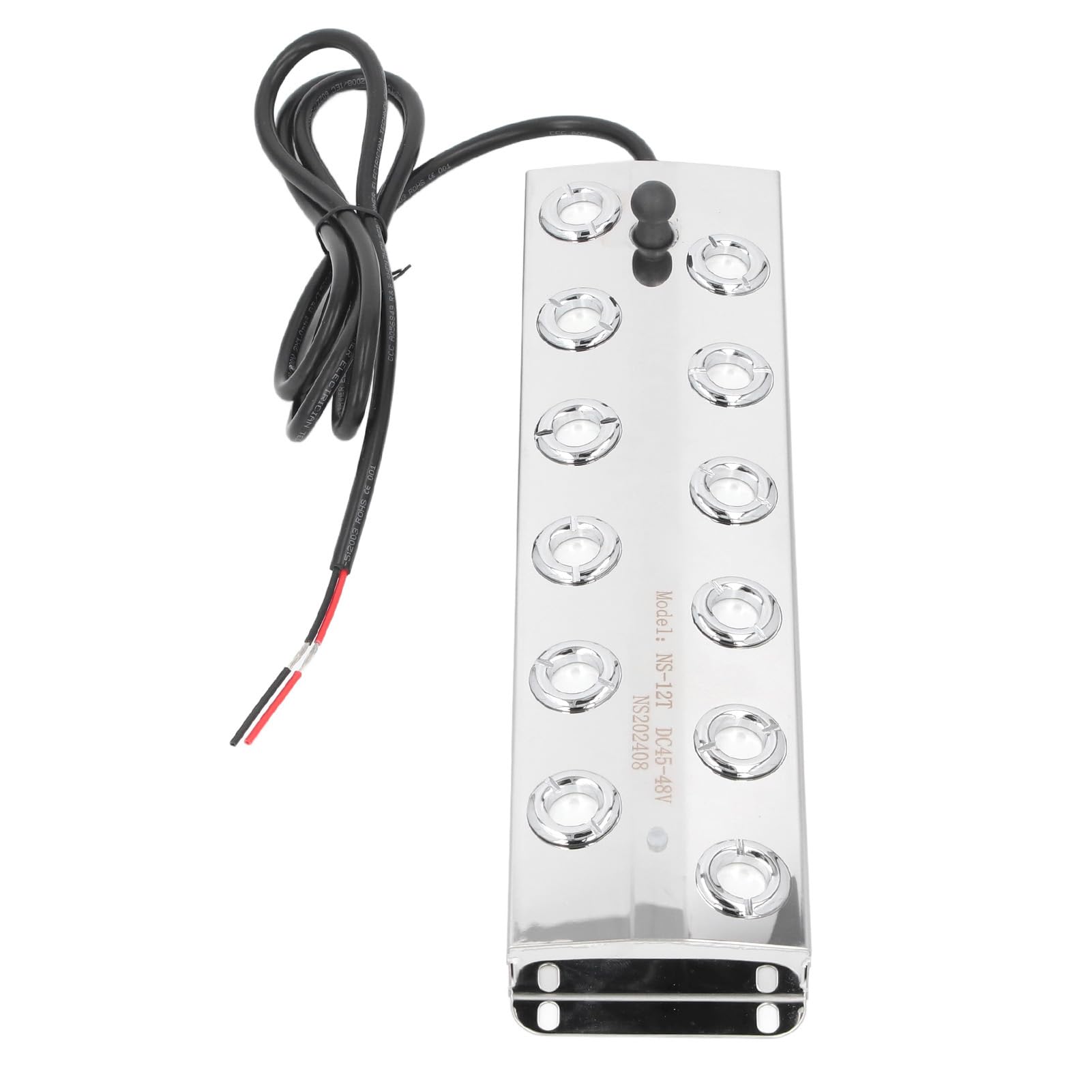 Generic Nebulizzatore Ad Ultrasuoni a Prova di Acqua IP67 Silenzioso per un Ambiente Accogliente DC45-48V per Varie Impostazioni del Giardino Acciaio Inossidabile 304