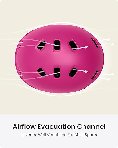 Miniatura 4 de OutdoorMaster - Casco de patineta y ciclismo, dos forros extraíbles, ventilación, para varios deportes, scooter, patinaje en línea, patinaje, para