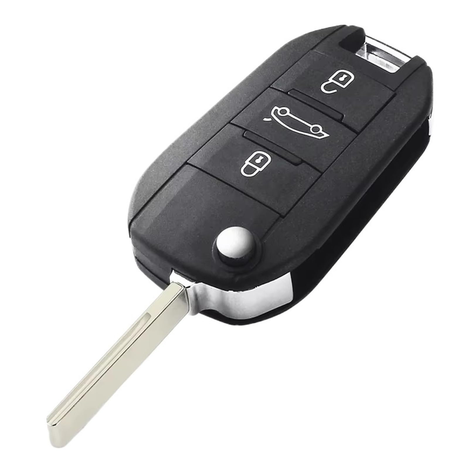 Compatibile Con Citroen Per C3 C4 Per Cactus 2012 2013 2014 2015 2016 2017 2018 2019 2 Pezzi Di Involucro Chiave Telecomando Auto Portachiavi Pieghevole A Ribalta(Model2 HU83)